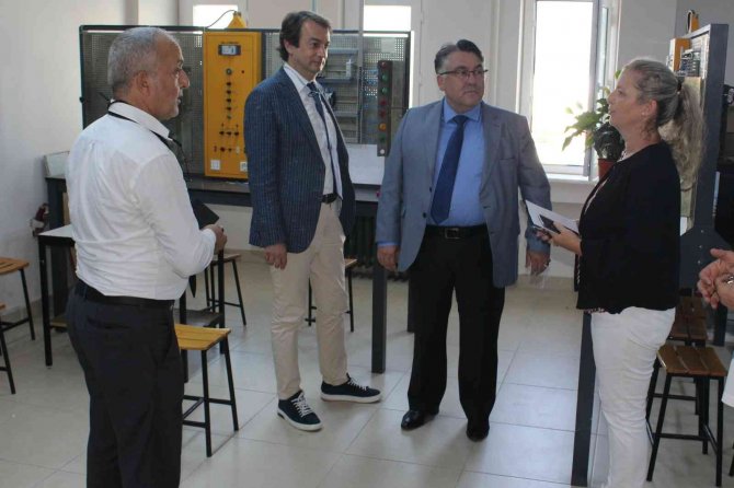 Rektör Özölçer Alaplı Meslek Yüksekokulu’nu Ziyaret Etti