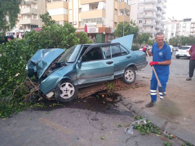 Aydın’da Trafik Kazası: 2 Yaralı