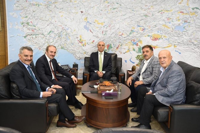 Başkan Pekmezci Ankara’da Temaslarda Bulundu