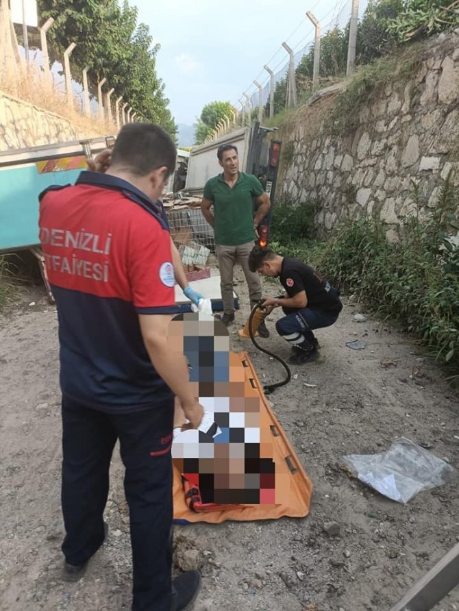 Kontrolden Çıkan Dondurmacı Boş Kanala Kanala Uçtu