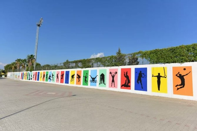 Osmaniye’nin Doğal Güzellikleri Ve Spor Branşları Duvarlara Nakşedildi