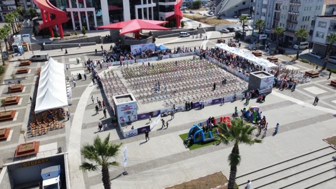 Samsun’da 673 Çocuğun Bisiklet Sevinci