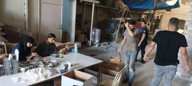 Şanlıurfa’da Sahte Ve Bozuk Kozmetik Ürünler İmha Edildi