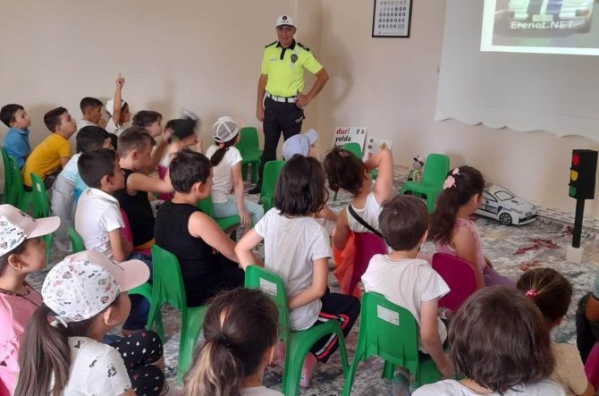 Tavşanlı’da 52 Öğrenciye Temel Trafik Eğitimi