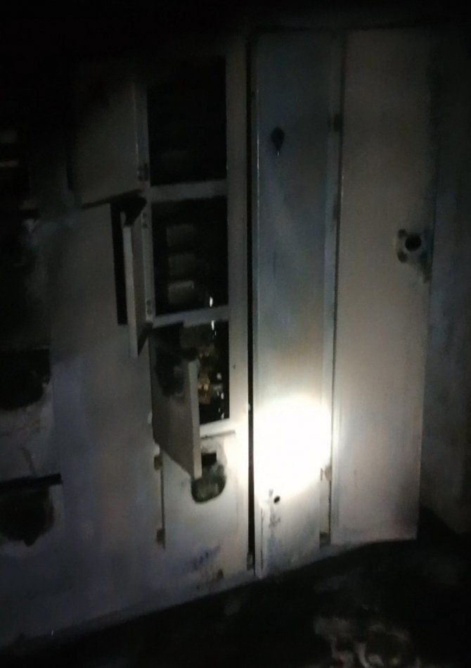 Van’da Elektrik Trafosu Kundaklandı