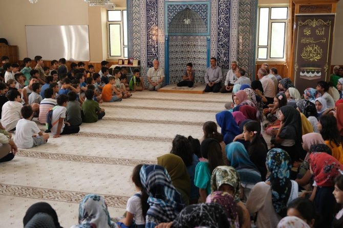 Erzincan’da Yaz Kur’an Kursu Kapanış Programı Geleneği Bozulmadı