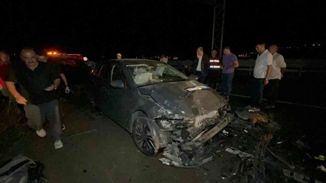 Otomobilde Sıkışan Yaralı Hastanede Hayatını Kaybetti