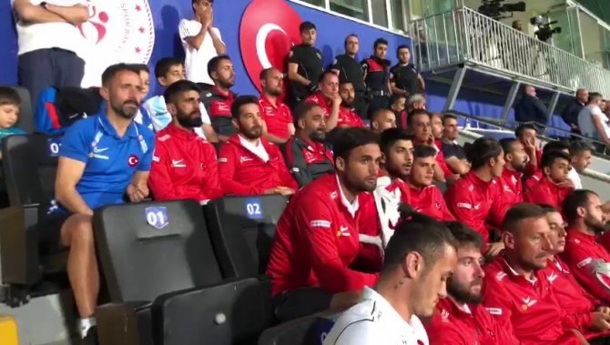 Ampute Milli Takımı, Erzurumspor Fk - Samsunspor Maçını İzledi