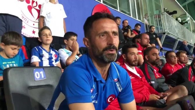 Ampute Milli Takımı, Erzurumspor Fk - Samsunspor Maçını İzledi