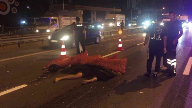 Kartal’da Kamyonete Arkadan Çarpan Motosiklet Alev Aldı: 2 Ölü