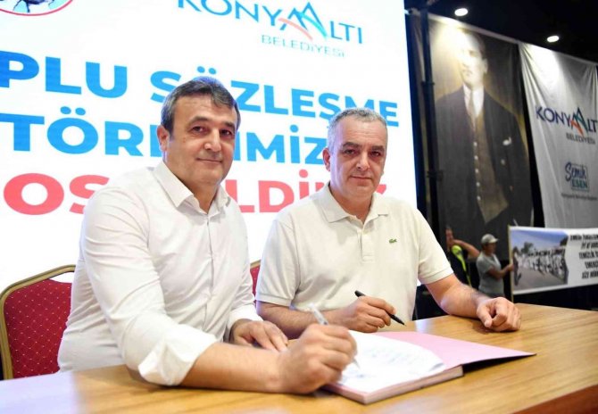 Konyaaltı Belediyesi’nde Toplu Sözleşmede ‘Üniversite Öğrencilerine Destek’ Çıktı