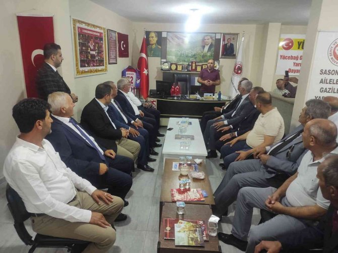 Batman’da Şehit Yakınlarından Osmanağaoğlu’na Anlamlı Hediye