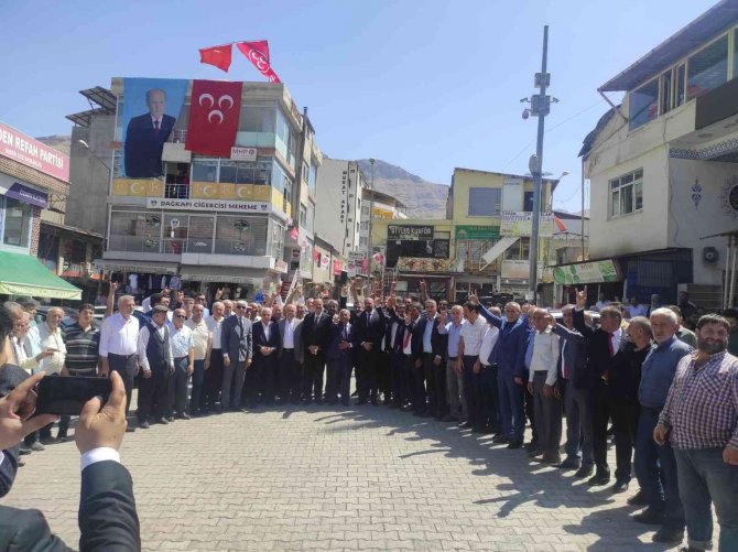 Mhp’nin ’Anlatma Ve Aydınlatma’ Toplantıları Batman’da Devam Ediyor