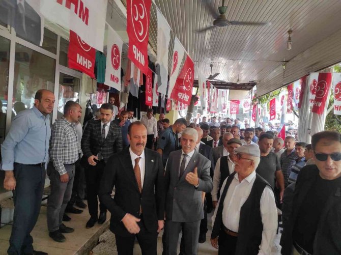 Mhp’nin ’Anlatma Ve Aydınlatma’ Toplantıları Batman’da Devam Ediyor