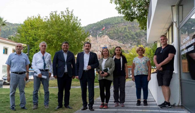 Vali Tavlı Batı Likya Kültürel Varlıkları Araştırma Merkezini Ziyaret Eti