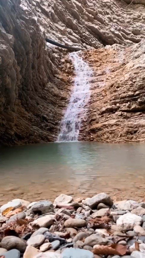 Orman Yolu Açıldı, Şelaleler Gün Yüzüne Çıktı