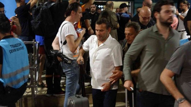 Galatasaray, Trabzon’a Geldi