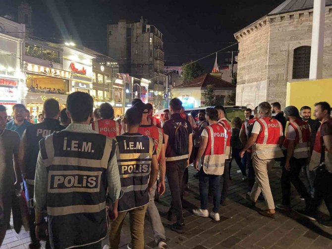 Beyoğlu’nda 200 Polisin Katıldığı Geniş Çaplı Asayiş Uygulaması