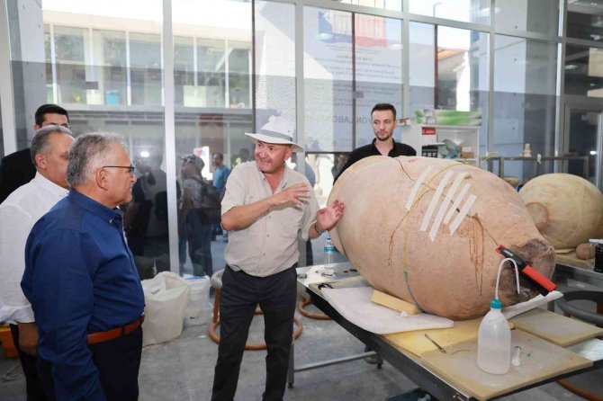 Başkan Büyükkılıç: "8 Alanda Kazı Çalışmalarına Destek Veriyoruz"