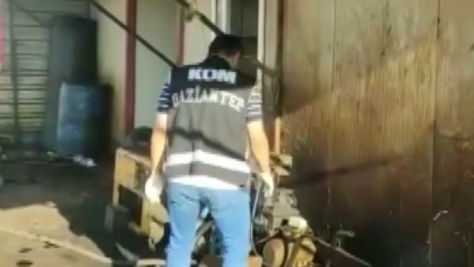 Gaziantep’te 3 Bin 300 Litre Kaçak Akaryakıt Ele Geçirildi
