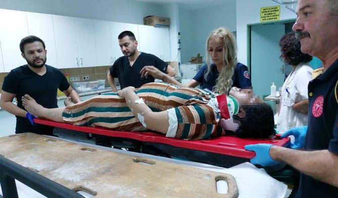 Halı Silkelerken Balkondan Düştü