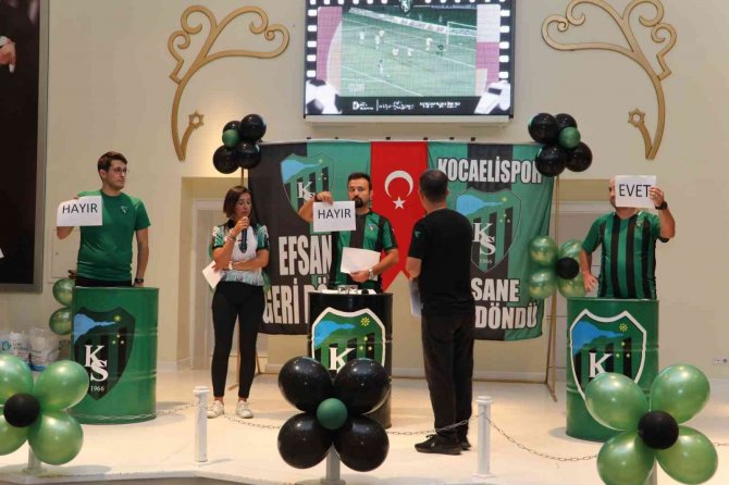 Manga’nın Kocaelispor Marşı İlk Kez Dinletildi
