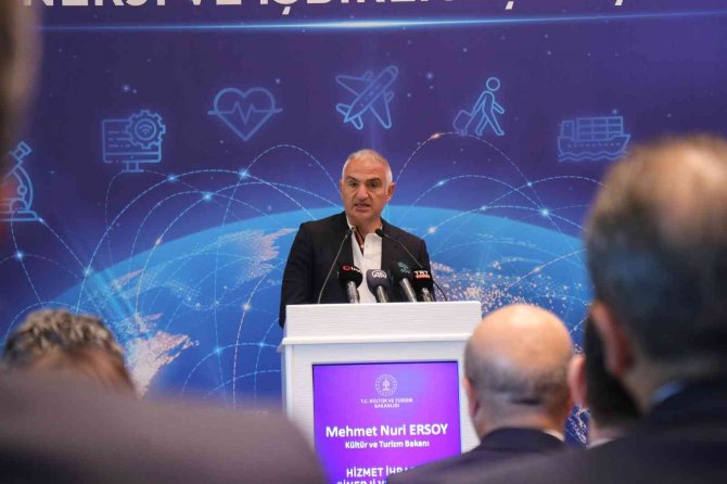 Kültür Ve Turizm Bakanı Ersoy: “Bu Yıl 42 Milyon Turist Hedefimizi 47 Milyon Olarak Güncelledik”