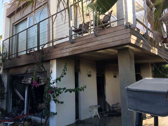 Bodrum’da İkamet Yangını Panikletti