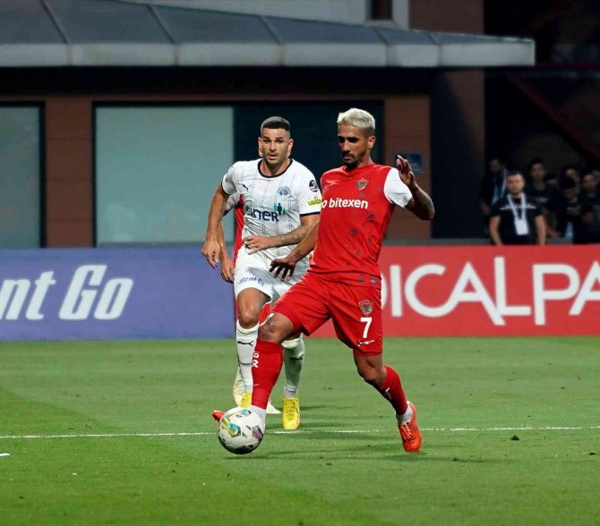 Spor Toto Süper Lig: Kasımpaşa: 1 - A. Hatayspor: 0 (İ̇lk Yarı)