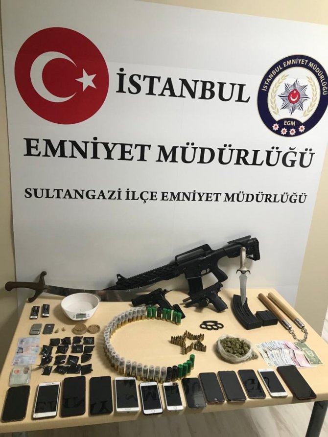 Sultangazi’de Uyuşturucu Ticareti Yapan Şahıslara Operasyon