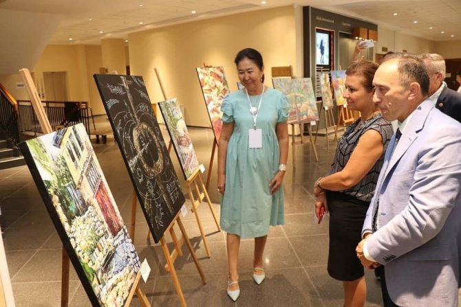 Safranbolu’yu Tuvallerine Yansıtan Ressamların Sergisi Açıldı