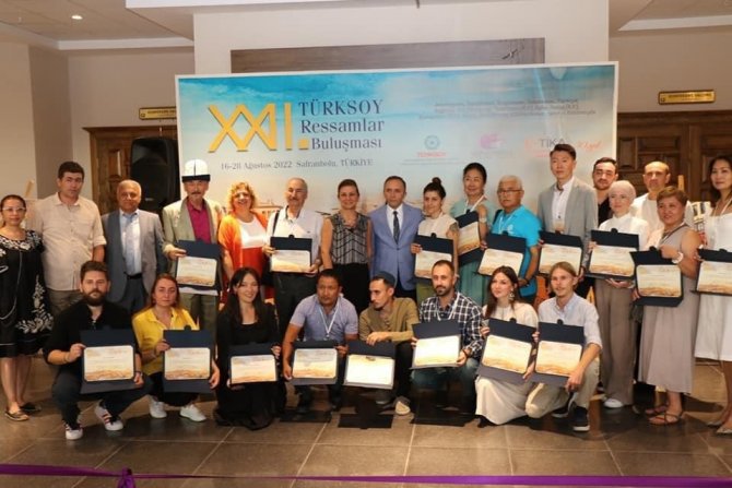 Safranbolu’yu Tuvallerine Yansıtan Ressamların Sergisi Açıldı