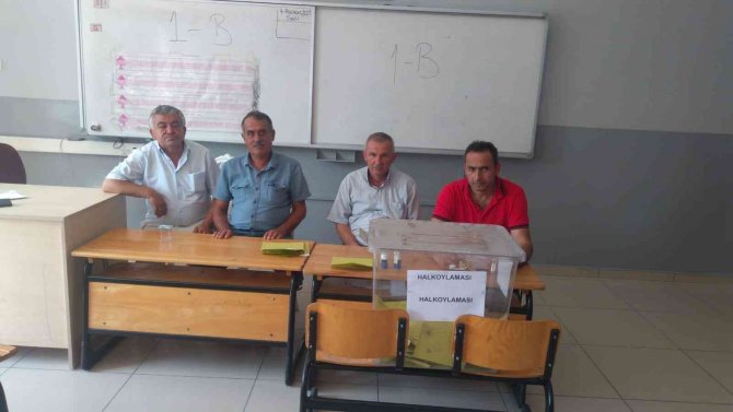 Bin 500 Nüfuslu Köyde Referandum Heyecanı