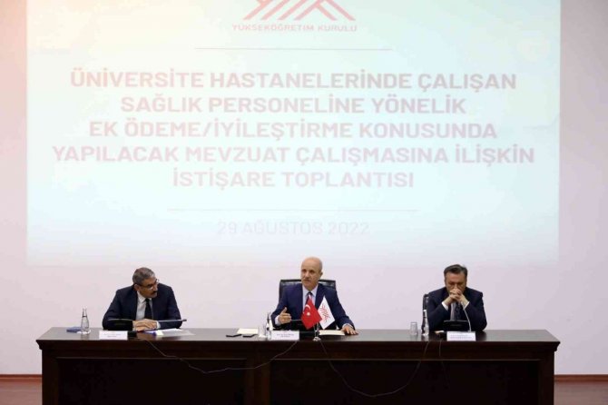 81 Devlet Üniversitesi Rektörü, Yök Başkanı Özvar Başkanlığında Toplandı