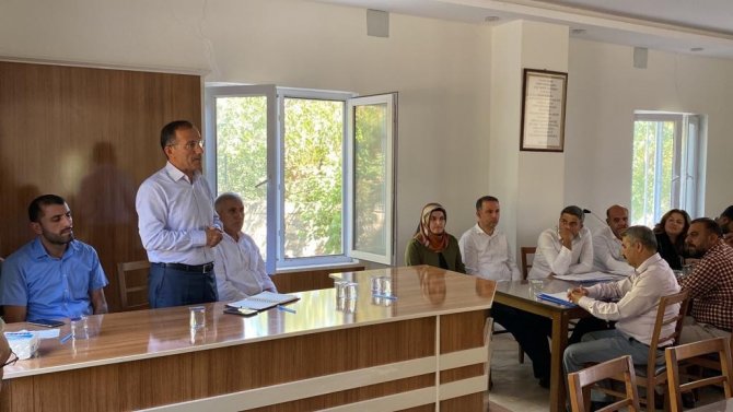 Ak Parti İstişare Toplantısını Gerger’de Yaptı