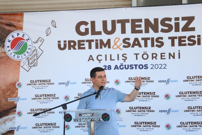 Kepez’in Glütensiz Üretim Ve Satış Tesisi Açıldı