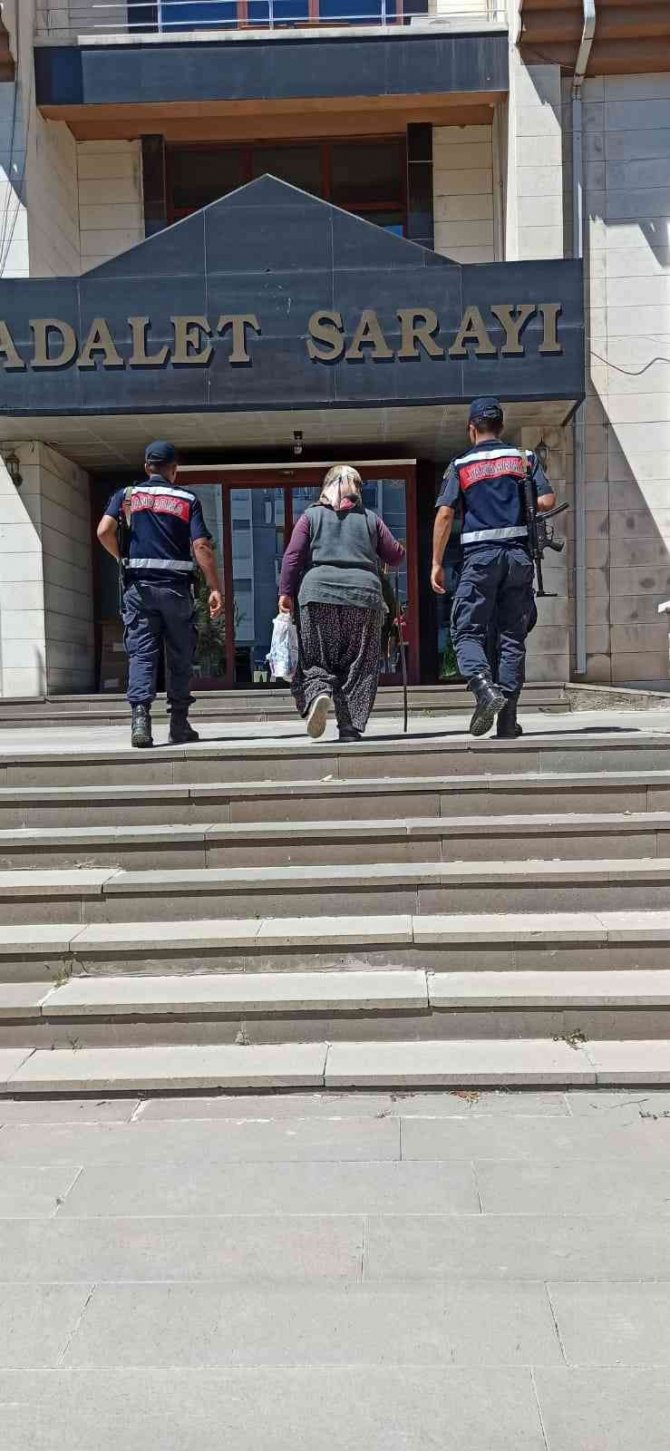 Yaşlı Kadın Evinde Uyuşturucu Ve Tarihi Eserle Yakalandı