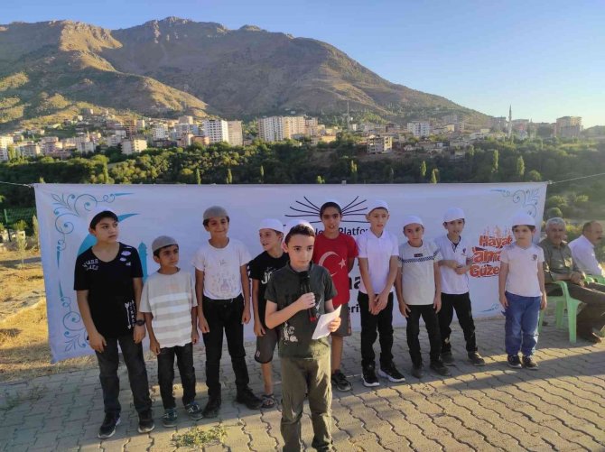 Batman’da Düzenlenen Yaz Kur’an Kursları Veda Programı Yoğun İlgi Gördü
