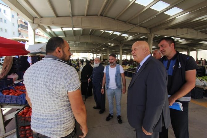 Bayburt’ta Pazar Esnafı Yeni Yerine Taşındı