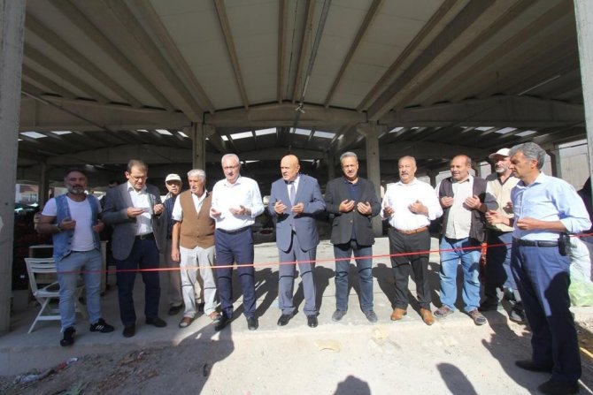 Bayburt’ta Pazar Esnafı Yeni Yerine Taşındı