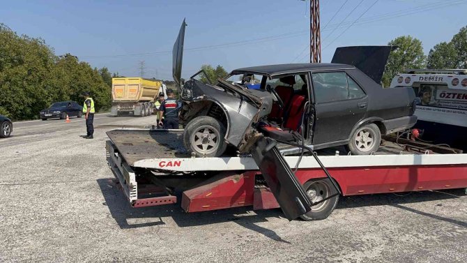 Çan’da Trafik Kazası: 2 Yaralı