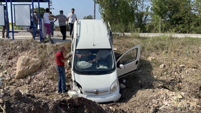Çan’da Trafik Kazası: 2 Yaralı
