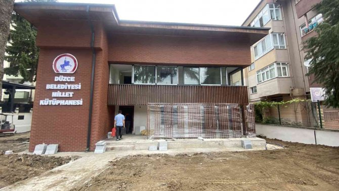 Atıl Bina, Modern Bir Kütüphaneye Dönüşüyor