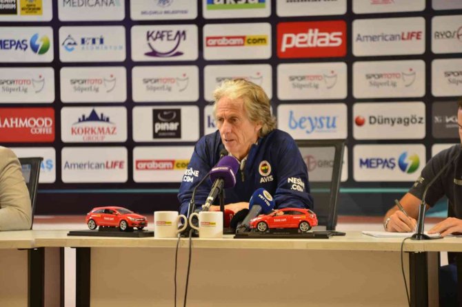 Jorge Jesus: “Bizim Gerçek Seviyemiz Bu Değil”