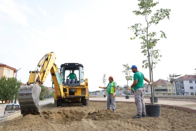 Kanal İ̇negöl Yeşilleniyor