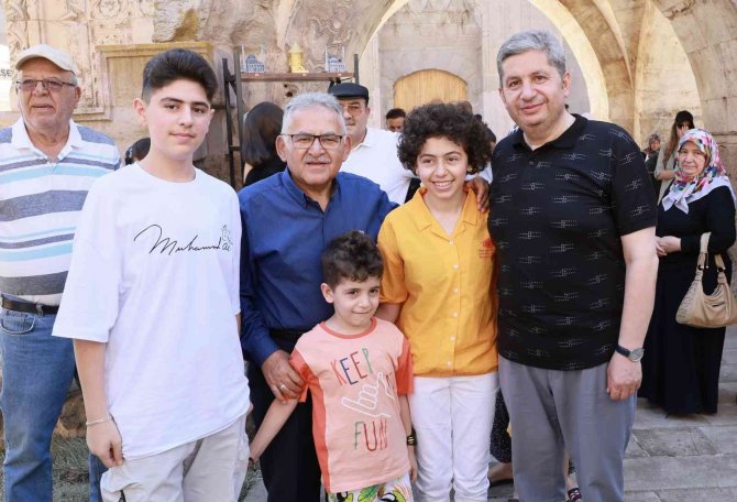 Başkan Büyükkılıç, Vali Çiçek İle Birlikte Tarihi Sultan Hanı’nı Turizme Açtı