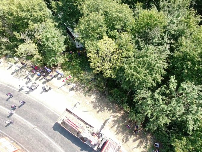 5 Kişiye Mezar Olan Otobüste Fren Detayı