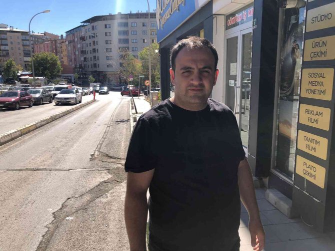 Bisiklet Kazası Güvenlik Kameralarına Yansıdı