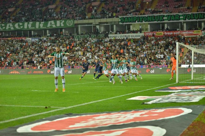 Spor Toto Süper Lig: Konyaspor: 1 - Fenerbahçe : 0 (Maç Sonucu)