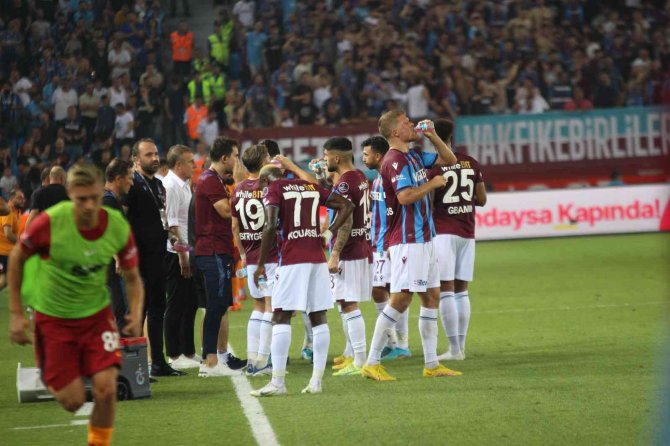 Spor Toto Süper Lig: Trabzonspor: 0 - Galatasaray: 0 (Maç Sonucu)